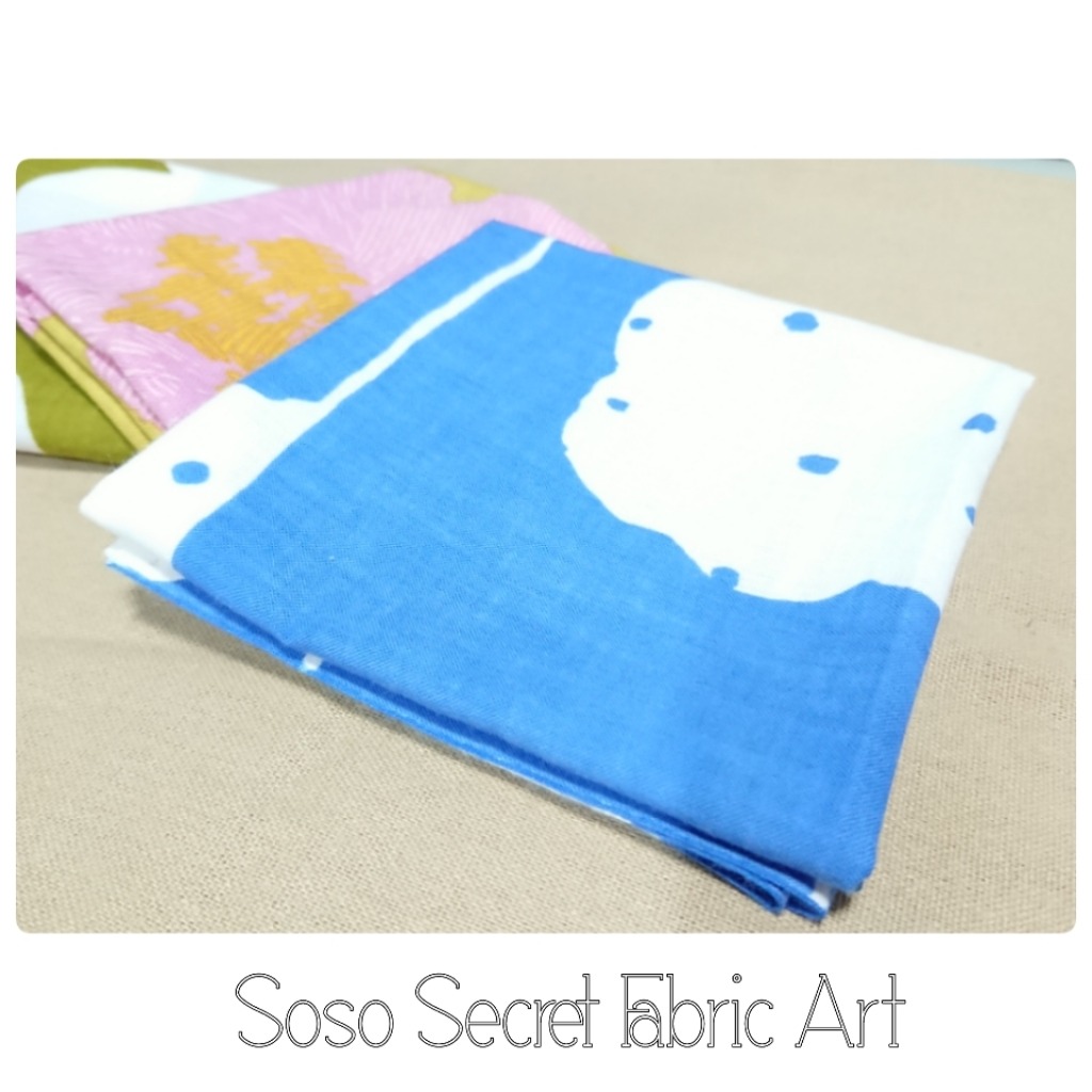 HKC-2018-002-01-04 日本Sou.Sou手帕 ハンカチ Japan Sou.Sou Handkerchief