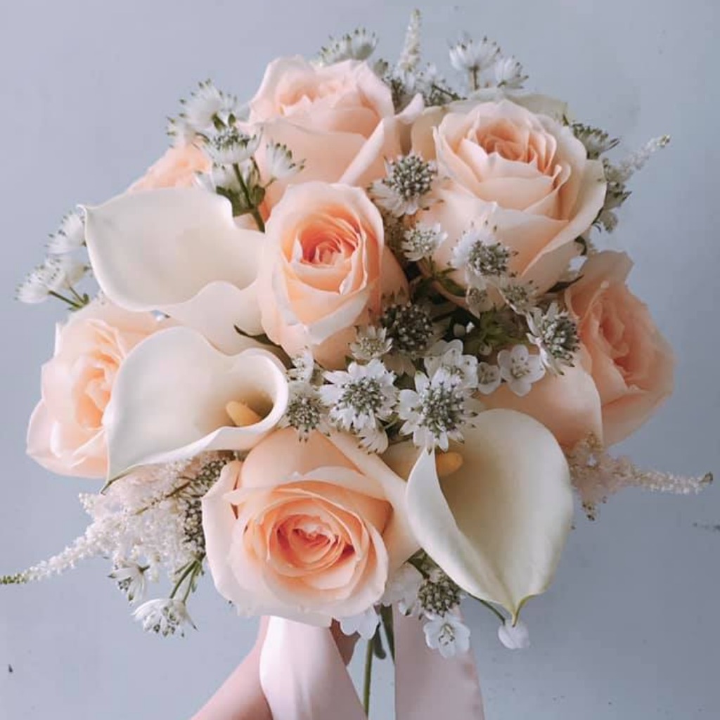 Valentines Day - Peach Bouquet