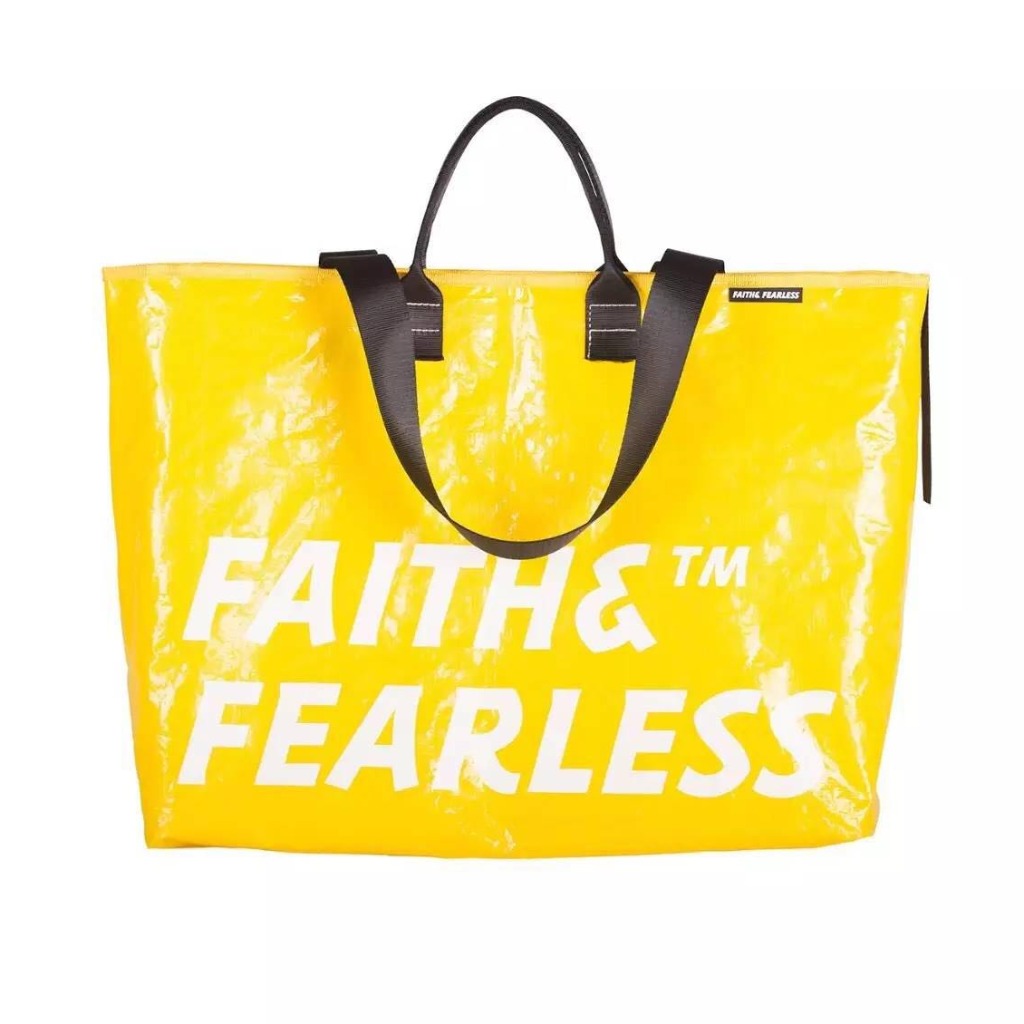 Faith & Fearless Pop Bag 袋_檸檬色