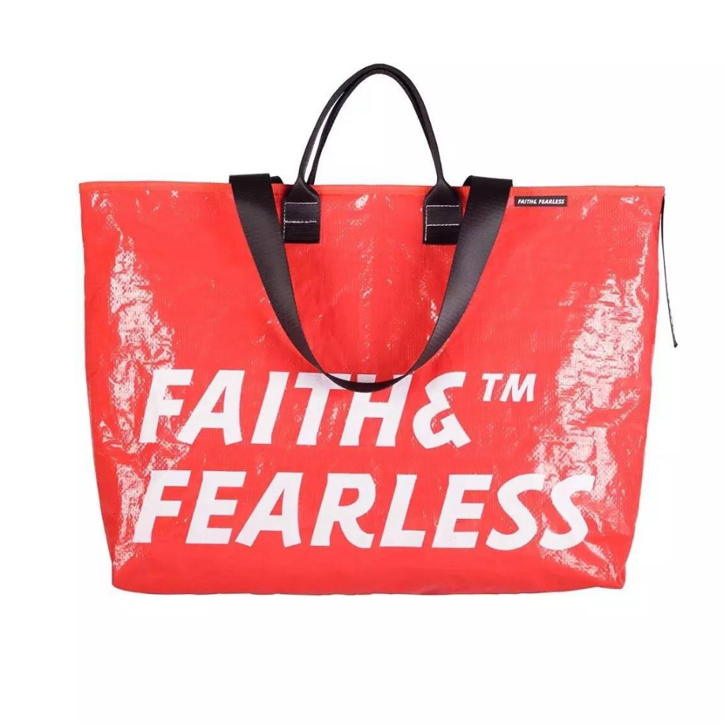 Faith & Fearless Pop Bag_紅心