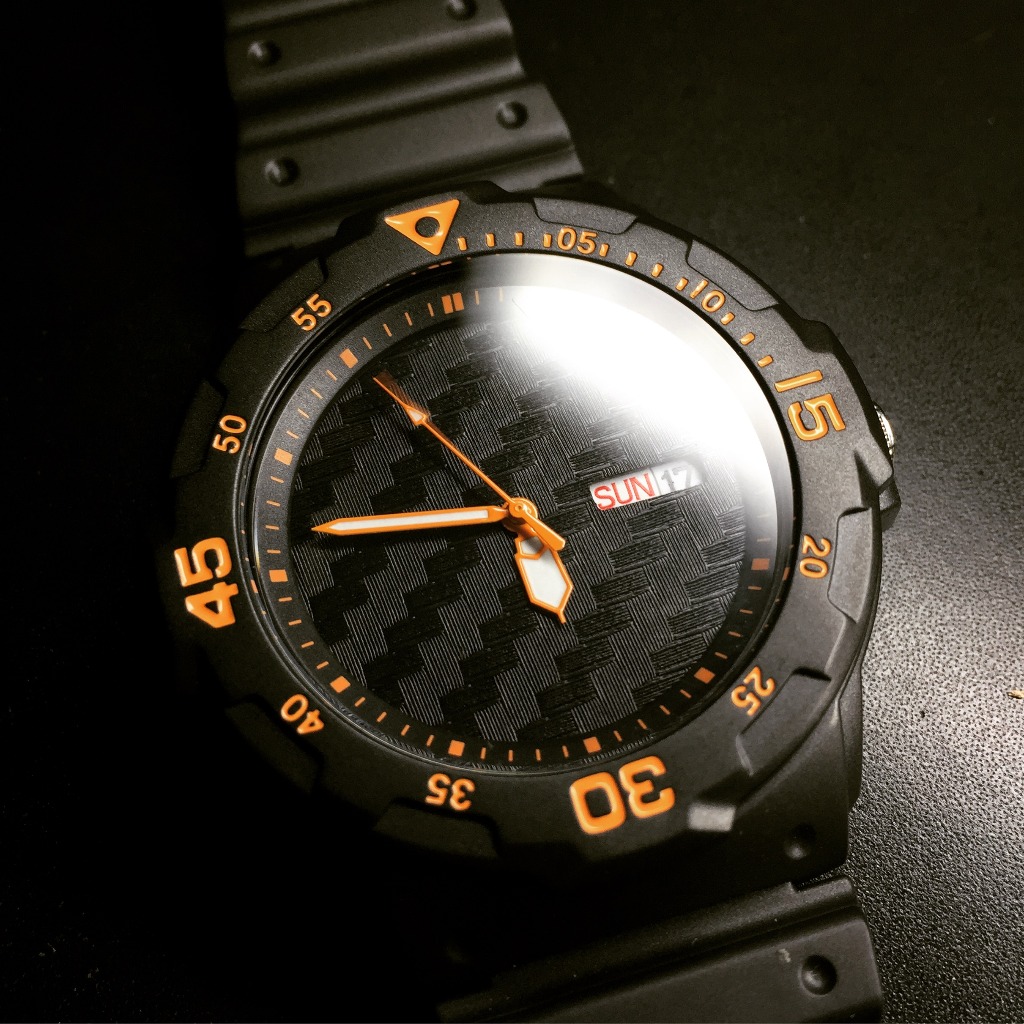 WCW Casio Carbon Fiber MRW200-H