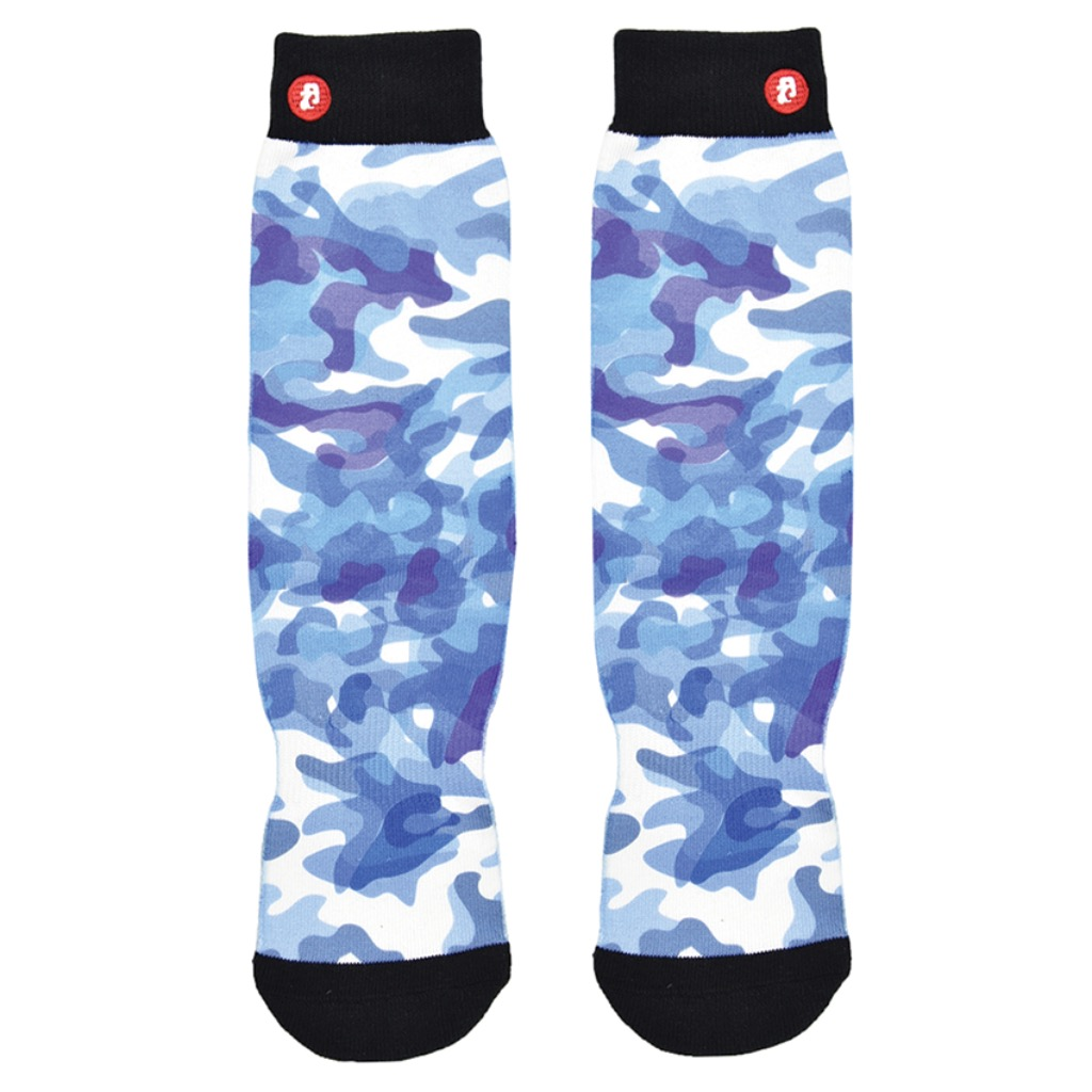 Abstract Blue Camouflage M/L