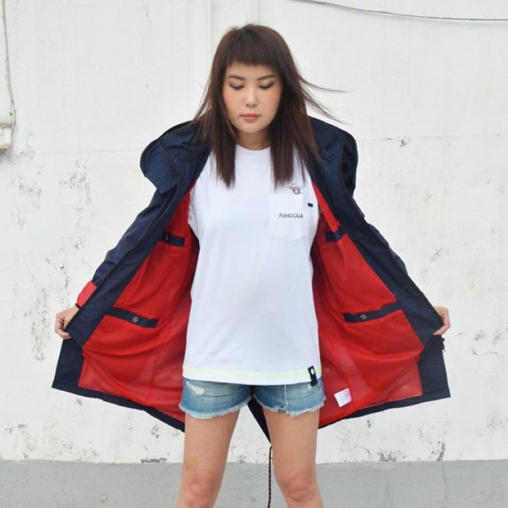 Fungolia Travel Navy Parka