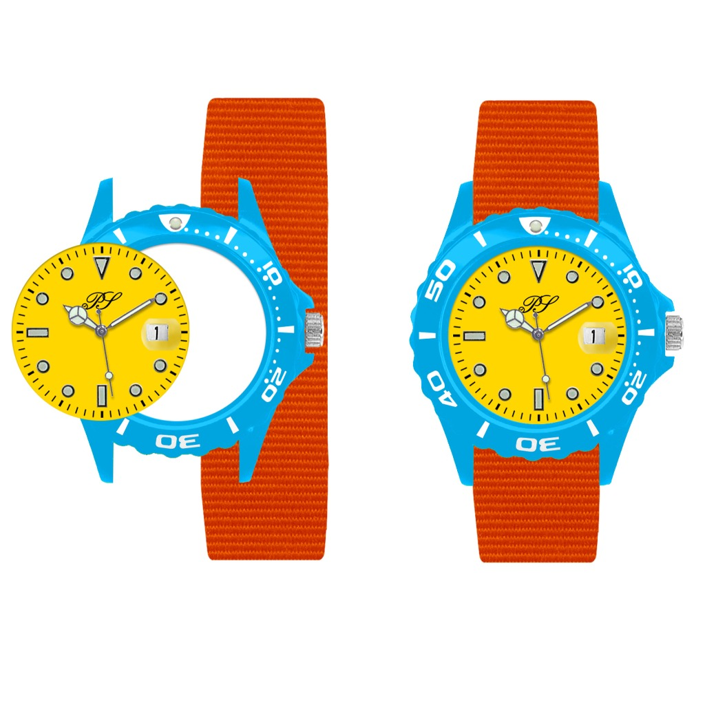 自己配搭錶殼錶面錶帶顏色的個人化手錶 | Color Match | PS IN TIME