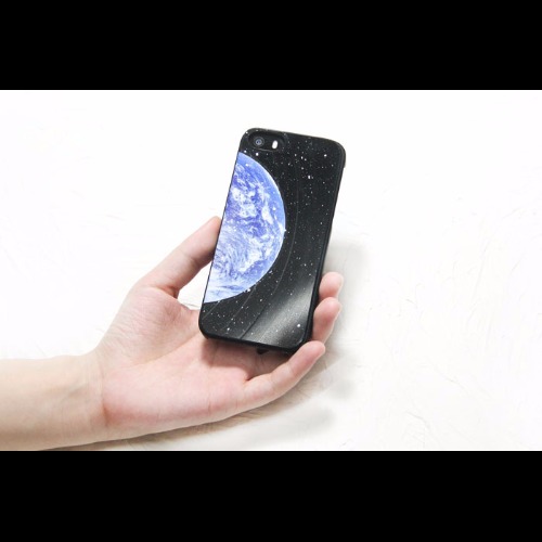 iPhone 5 / 5S / SE 地球 黑膠唱片 手機殼 保護殼【HIRAETH 浪漫星球系列】 (可以刻名)