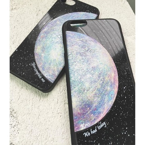 iPhone 6 / 6S 手機殼 彩色 水星 Mercury 黑膠唱片 保護殼【HIRAETH 浪漫星球系列】 (可以刻名)