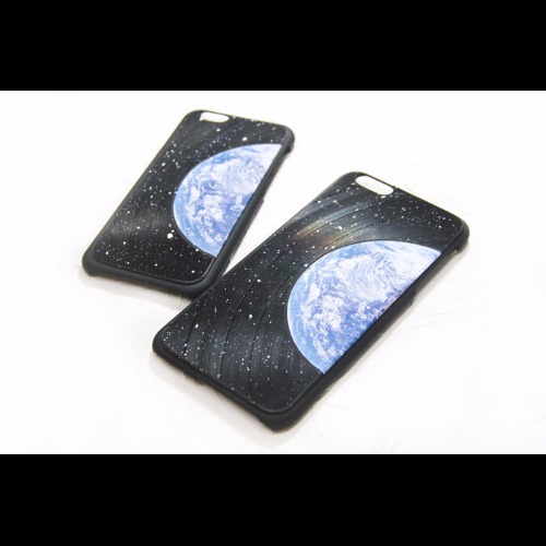 iPhone 6 Plus 6S Plus 地球 黑膠唱片 手機殼【HIRAETH 浪漫星球系列】 (可以刻名)